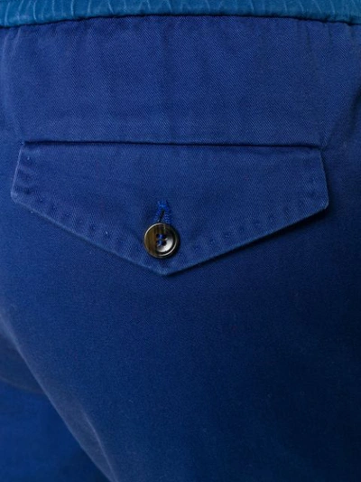GUCCI 拼色运动裤 - 蓝色