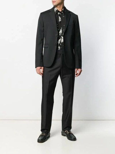 TOM FORD STRAIGHT LEG TROUSERS - 蓝色