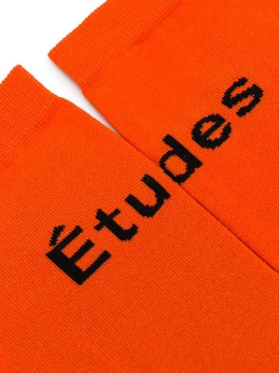 Shop Etudes Studio Short Socks In 58torange