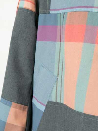 Shop Kolor Colourblock Jacket In Multicolour