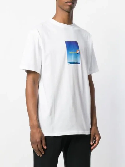 oversized photo print T-shirt