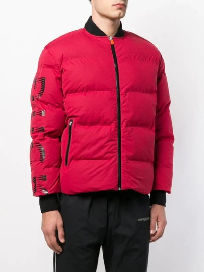 Shop Dyne X Save The Duck Jacket - Red