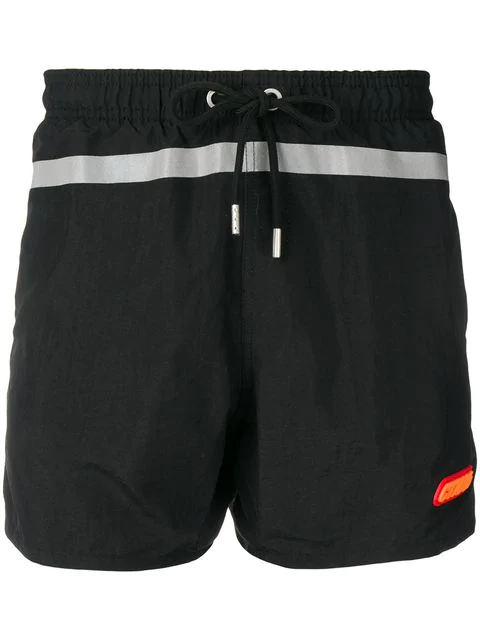 reflective swim trunks
