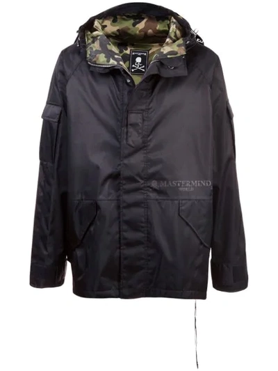 MASTERMIND WORLD CAMOUFLAGE LINED JACKET - 黑色