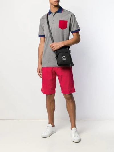 Shop Kiton Bermuda Shorts In Red