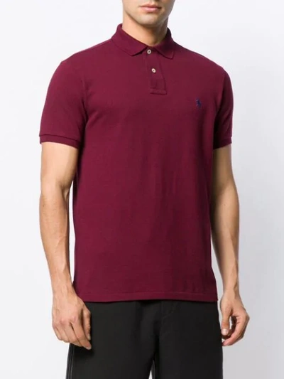 Shop Polo Ralph Lauren Custom Slim Fit Mesh Polo Shirt In Red