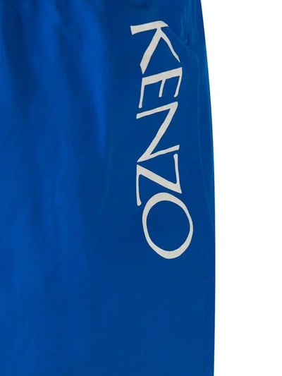 KENZO 双色泳裤 - 蓝色