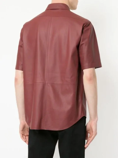 Shop Cerruti 1881 Short Sleeve Shirt In Brown