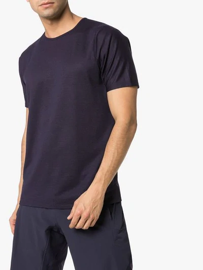 Shop Arc'teryx 'cevian' Jersey-t-shirt In Purple