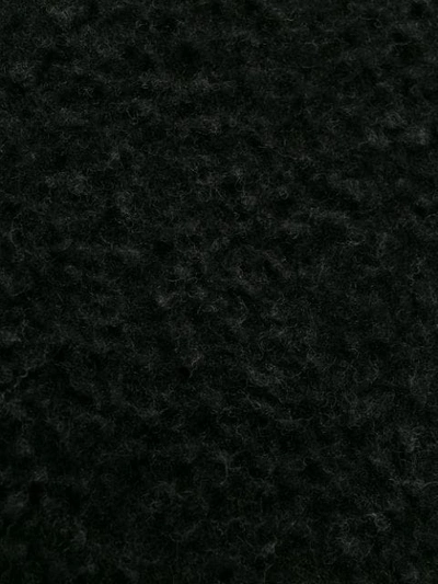 Shop Maison Margiela Oversized Chunky Knit Sweater In Black