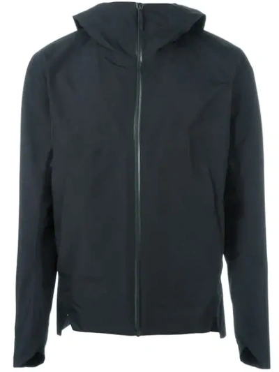 Shop Arc'teryx Hooded Windbreaker In Black