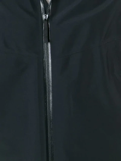 Shop Arc'teryx Hooded Windbreaker In Black