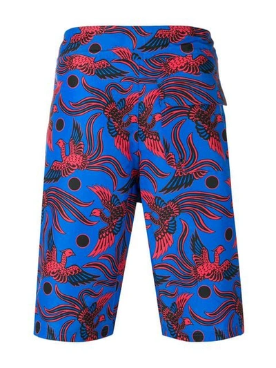 Shop Kenzo Classic Swim Shorts In Blue