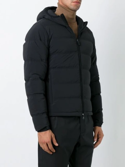 Shop Aspesi Padded Jacket In Black