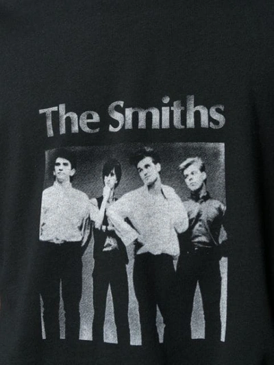 Shop Saint Laurent The Smiths T-shirt In Black