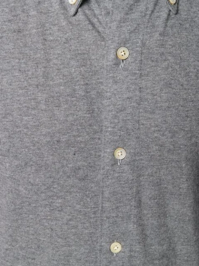 Shop Finamore 1925 Napoli Button In Grey