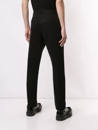 Shop N°21 Straight Leg Trousers In Black