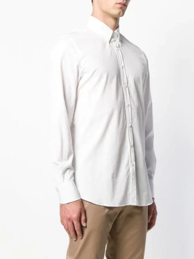 Shop Salle Privée Dale Button Down Shirt In White