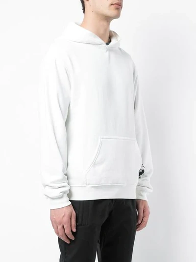 Shop Rta Pain Is Pleasure Hoodie In White