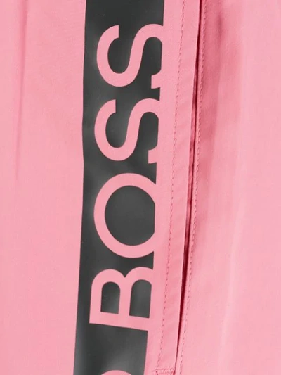 BOSS HUGO BOSS SWIMMING SHORTS - 粉色