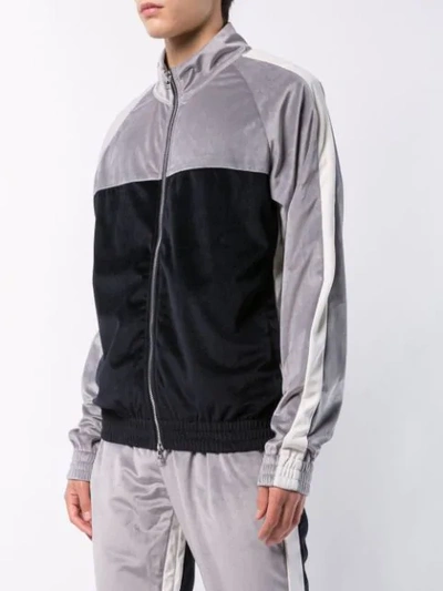 God's Masterful Children Varsity Zip-up Jacket In Grey