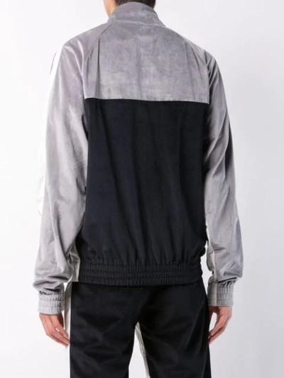 God's Masterful Children Varsity Zip-up Jacket In Grey