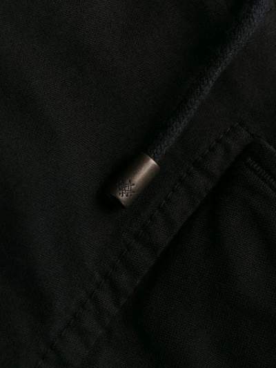 Shop Mr & Mrs Italy Zipped Parka Coat In Black