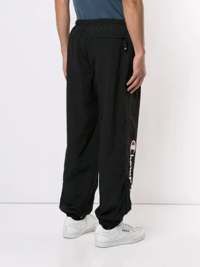 Supreme X Champion Track Pants In Black