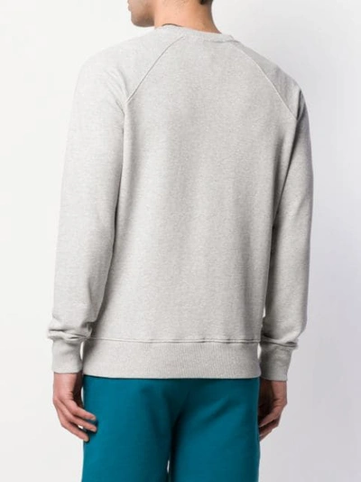 Shop Ron Dorff Playa Embroidered Sweatshirt In Grey