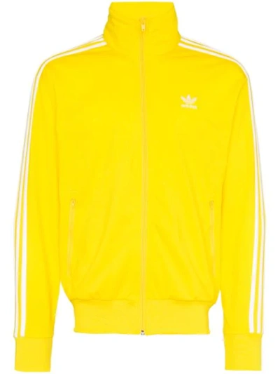 Transparentemente Horizontal personalidad Adidas Originals Adidas Men's Originals Adicolor Firebird Track Jacket In  Yellow | ModeSens