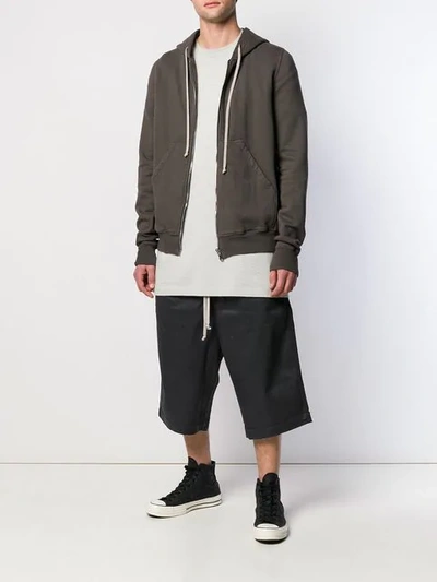 Shop Rick Owens Drkshdw Classic Dropped-crotch Shorts In Black