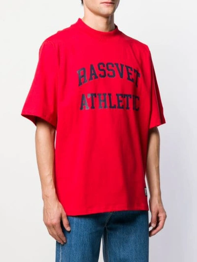 RASSVET PRINTED T-SHIRT - 红色