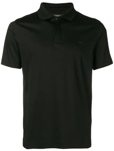 Shop Z Zegna Regular Polo Shirt In K09