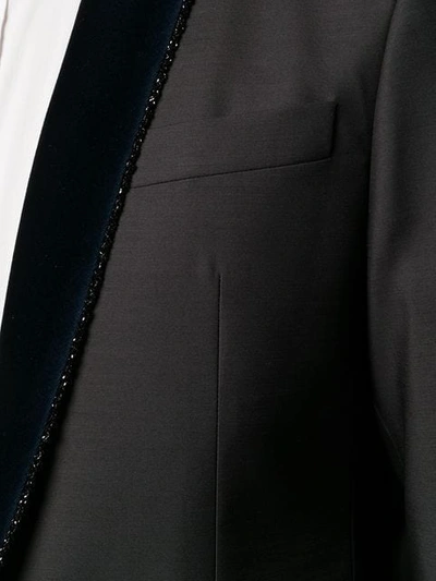 Shop Dsquared2 Tuxedo Suit In Blue