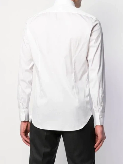 Shop Alessandro Gherardi Dotted Tailored Shirt In White
