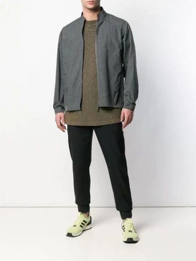 Shop Arc'teryx Lightweight Bomber Jacket In Grey