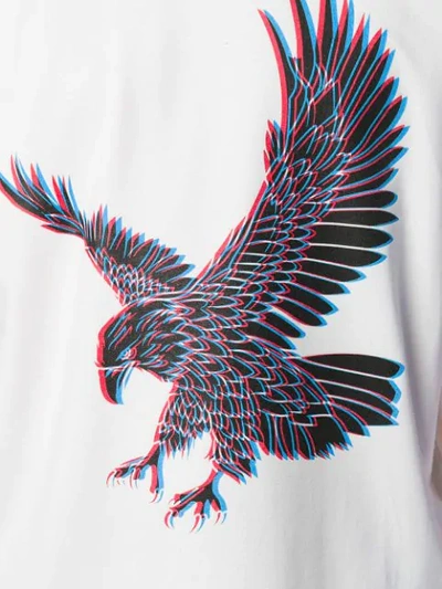 Shop Intoxicated 3d Eagle T-shirt In White