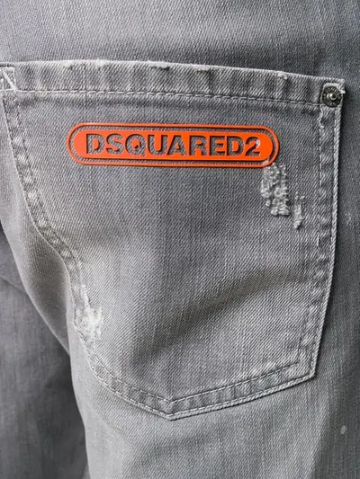 Shop Dsquared2 Classic Slim-fit Jeans In Grey