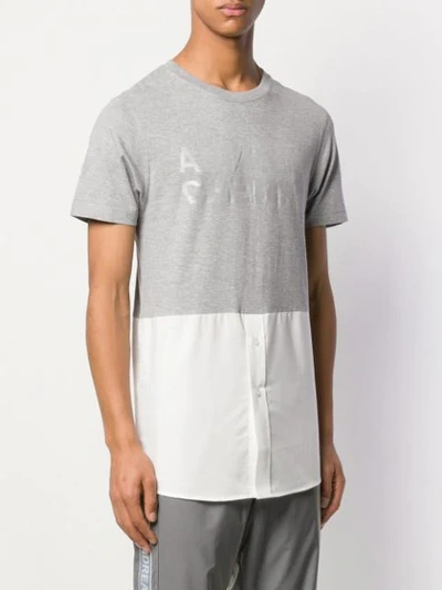 Shop Andrea Crews Bi T-shirt In Grey