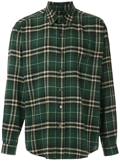 Shop Àlg Check Print Shirt In Multicolour