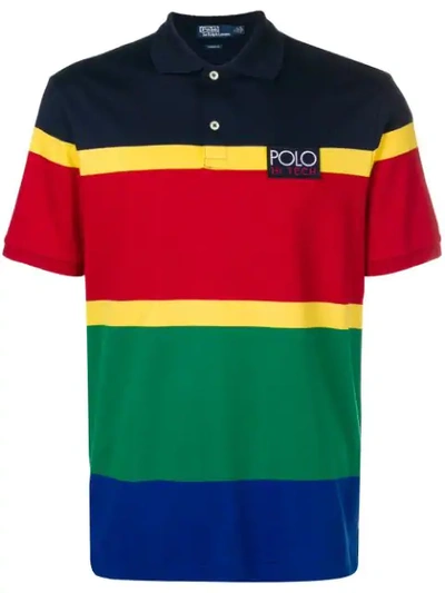 Shop Polo Ralph Lauren Shortsleeved Polo Shirt In Red