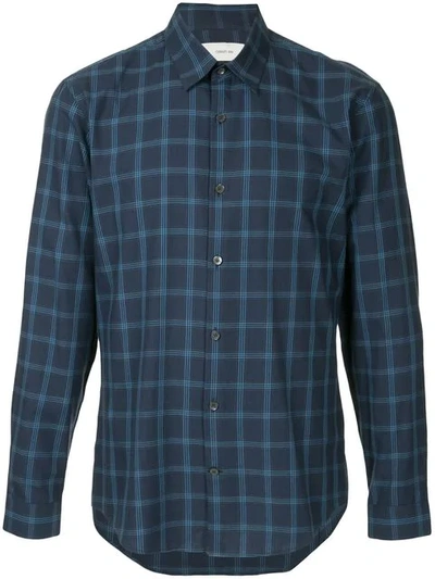 Shop Cerruti 1881 Checked Shirt In Blue