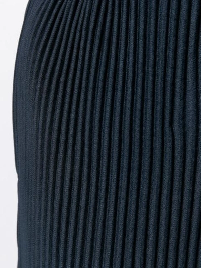 Shop Issey Miyake Plissé Trousers In 74 Blue