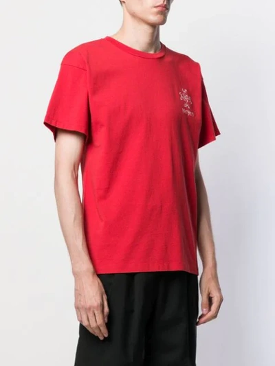 Shop Rassvet Logo Printed T-shirt In Red