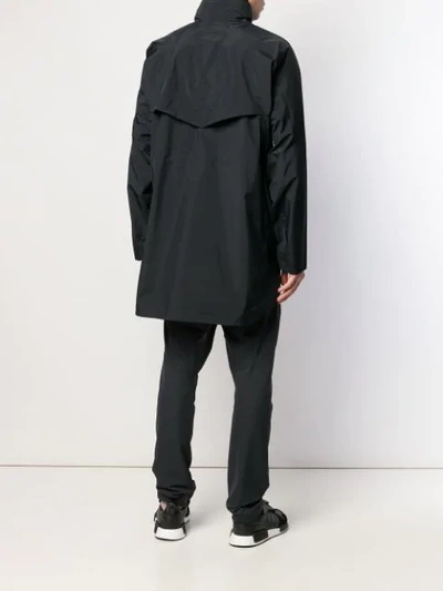 Shop Mammut Delta X Zipped Coat In Black