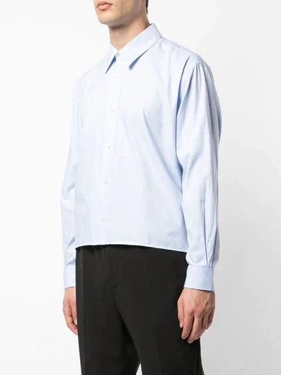 Shop Second / Layer Simple Shirt In Blue