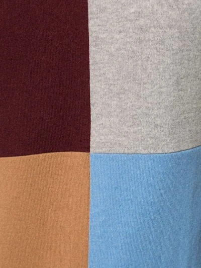 Shop Stella Mccartney Colour Block Sweater In Multicolour