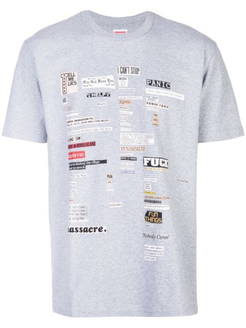 supreme cut outs tee