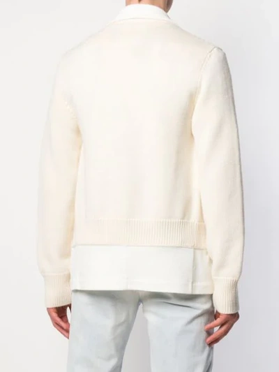 Shop Maison Margiela Button In Neutrals