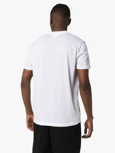 Shop Prada Classic T-shirt Set In White